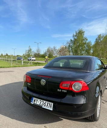 Volkswagen Eos cena 28000 przebieg: 250000, rok produkcji 2007 z Warszawa małe 497